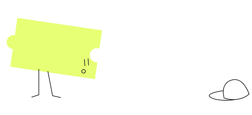 Card cash shake illustration